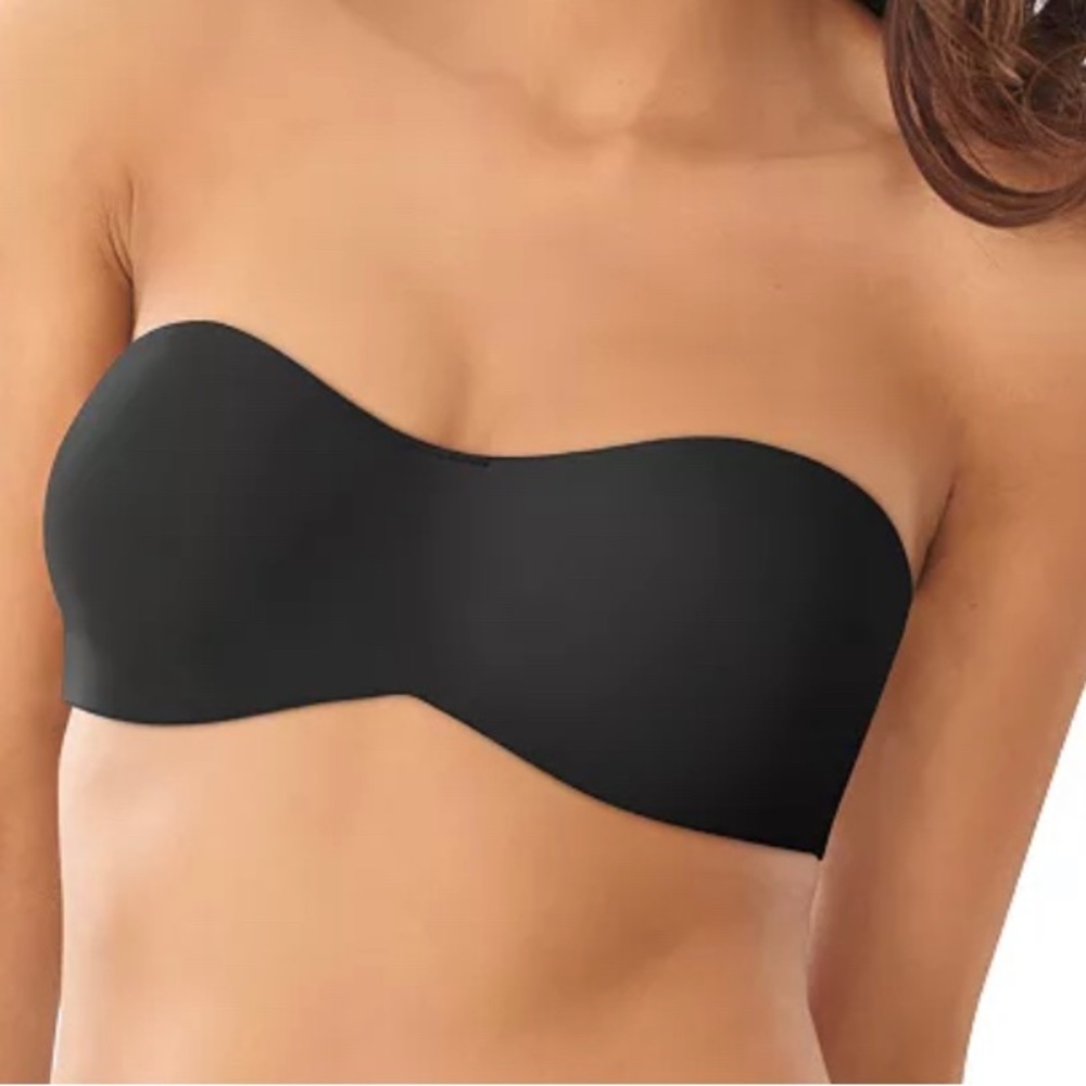 Women’s Underwire Strapless Minimizer Underwire Bra In Black Size 42c